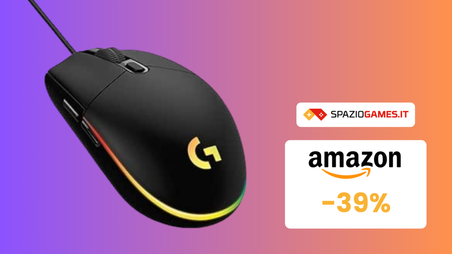 Immagine di SUPER OFFERTA su questo mouse gaming Logitech: 25€!