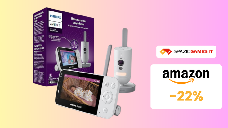 AFFIDABILE baby monitor Philips in OFFERTA su Amazon a 270€!