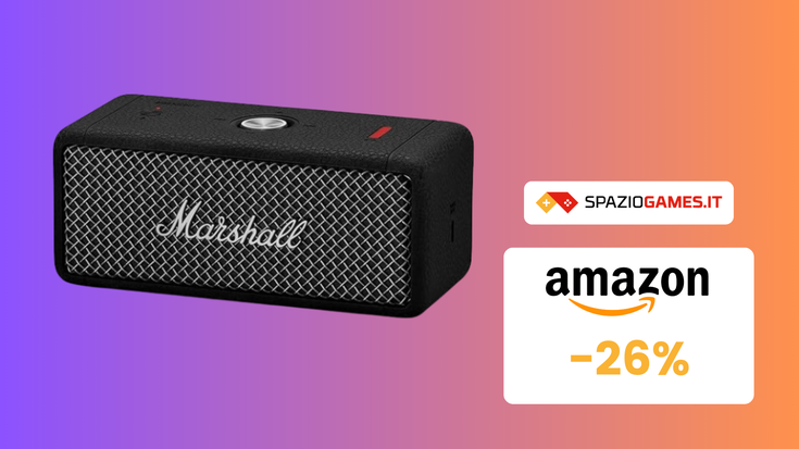 BELLISSIMA cassa bluetooth Marshall in OFFERTA a TEMPO su Amazon!