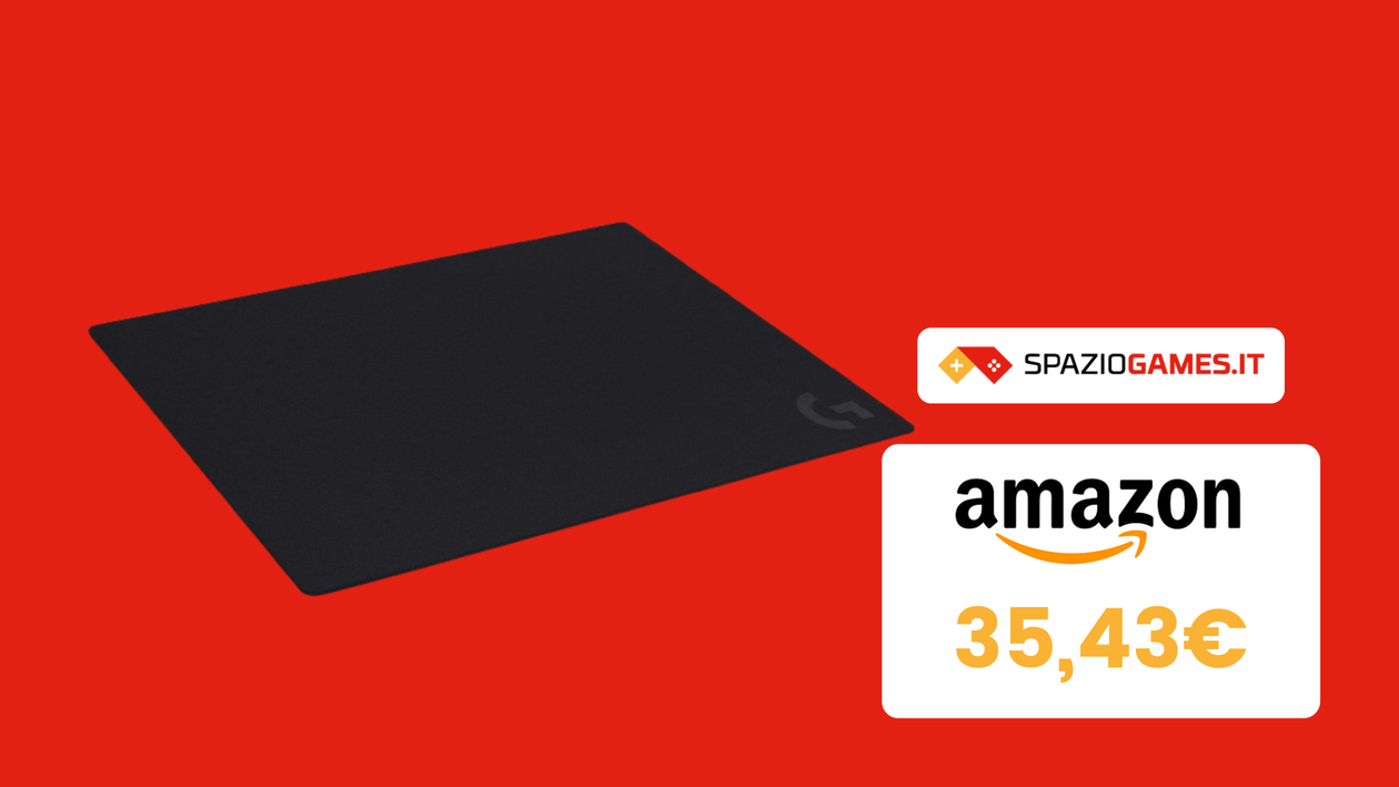 Immagine di Splendido mouse pad XL Logitech da gaming oggi con un piccolo SCONTO!