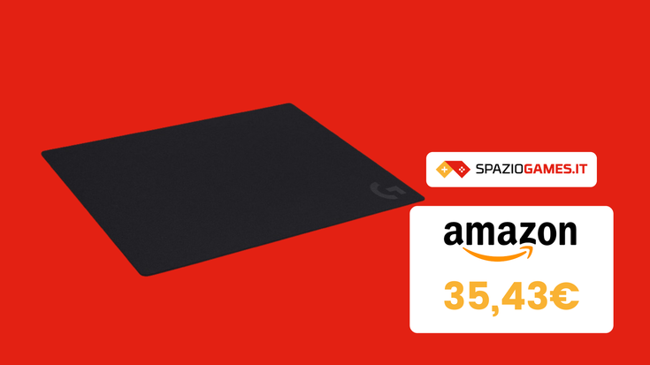 Splendido mouse pad XL Logitech da gaming oggi con un piccolo SCONTO!