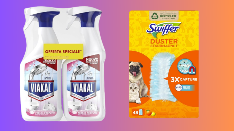 Immagine di TANTISSIMI prodotti per le pulizie della casa in OFFERTA su Amazon!