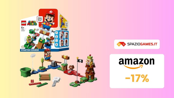 LEGO Super Mario Starter Pack, CHE PREZZO! Su Amazon risparmi il 17%!