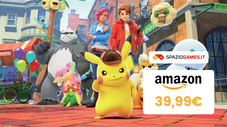 FOLLIA AMAZON! Detective Pikachu: il ritorno a MENO DI 40€!