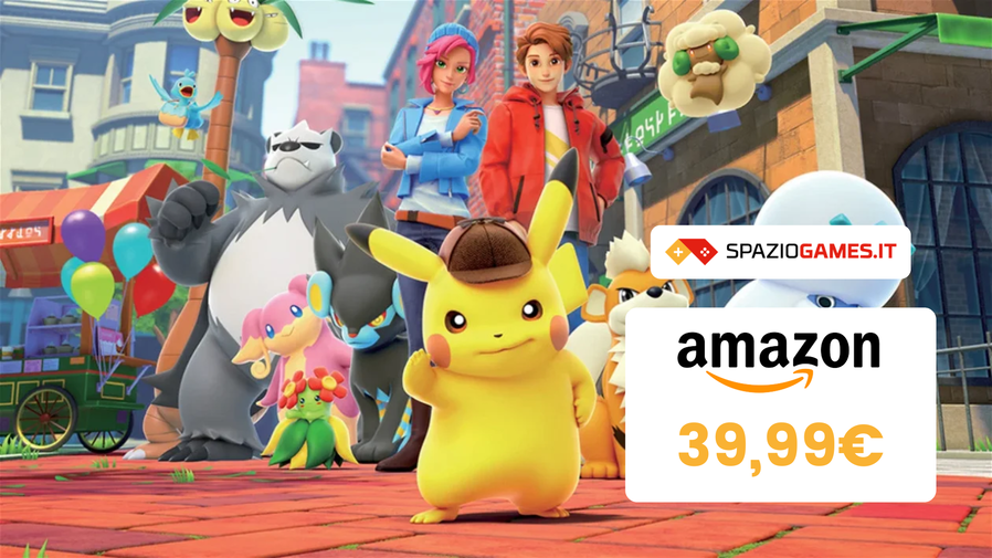 Immagine di FOLLIA AMAZON! Detective Pikachu: il ritorno a MENO DI 40€!