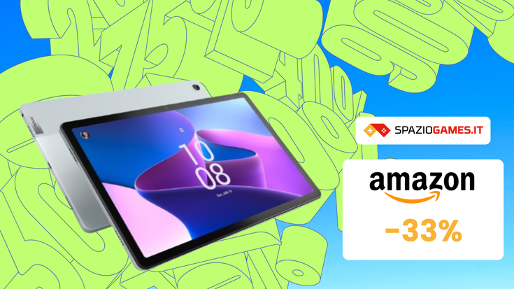 CHE PREZZO! Ottimo tablet Lenovo a SOLI 180€! (-33%)