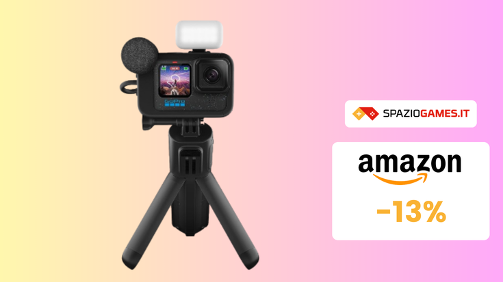 GoPro HERO12 Black Creator Edition in OFFERTA su Amazon!