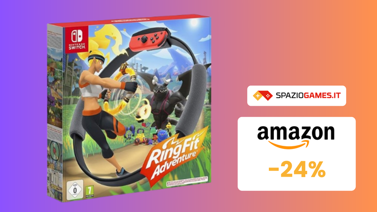 Ring Fit Adventure per Nintendo Switch in OFFERTA a 61€! -24%!