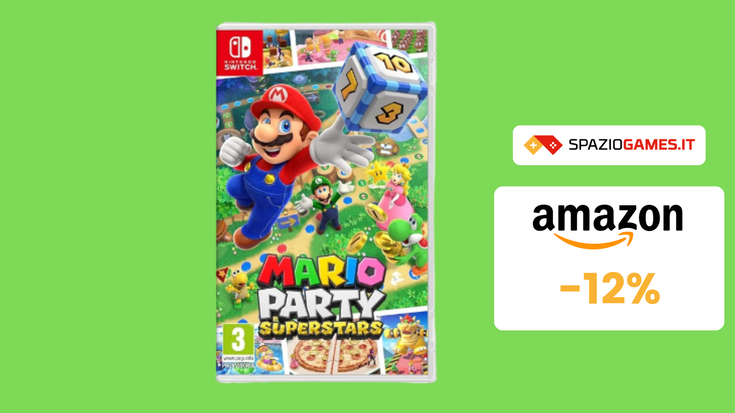 SOLTANTO 53€ per Mario Party Superstars per Nintendo Switch!