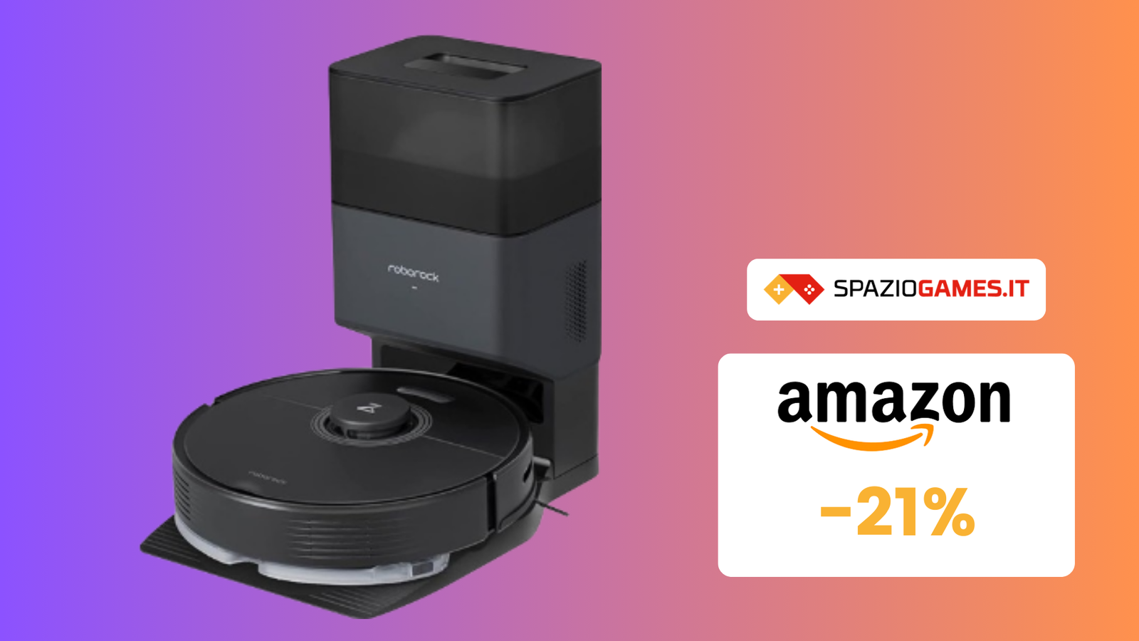 Robot aspirapolvere Roborock con COUPON SCONTO del 21%!