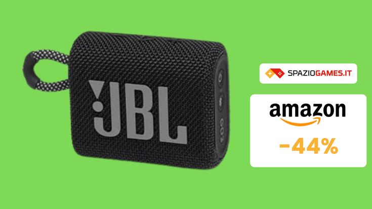 Cassa Bluetooth JBL in OFFERTA a 25€! SCONTO TOP del 44%!