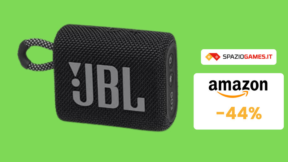 Immagine di Cassa Bluetooth JBL in OFFERTA a 25€! SCONTO TOP del 44%!