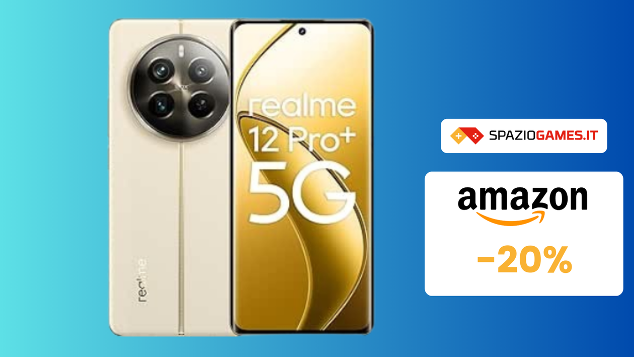Immagine di Smartphone realme 12 Pro+ con Fotocamera Periscopica a 400€!
