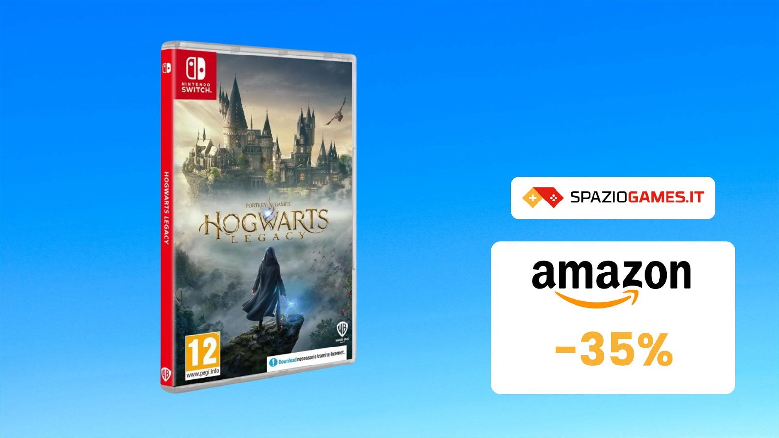 Hogwarts Legacy per Switch non è mai costato così POCO! Solo 39€!