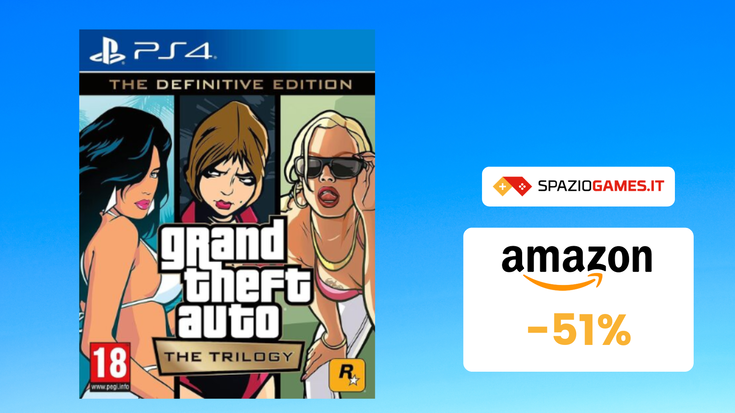 WOW! Grand Theft Auto: The Trilogy a SOLI 29,88€! (-51%)