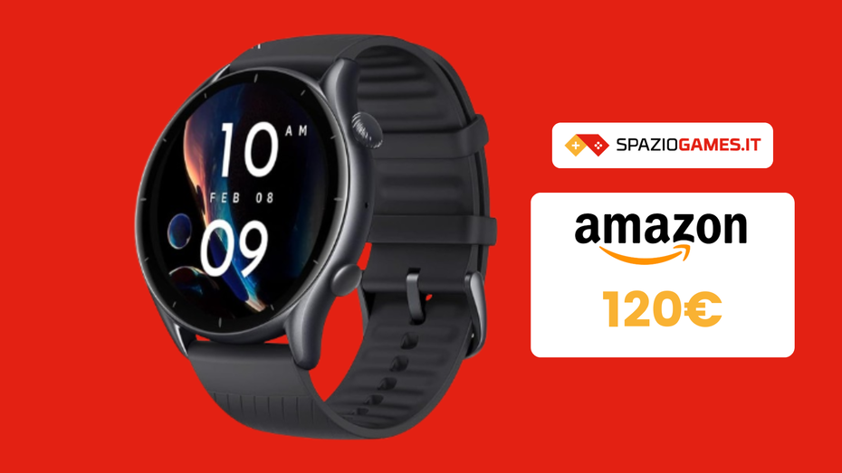 Immagine di Smartwatch Amazfit GTR 3 a SOLI 120€ grazie al COUPON SCONTO!