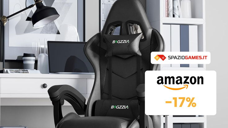 Prezzo TOP su questa sedia gaming bigzzia! (-17%)