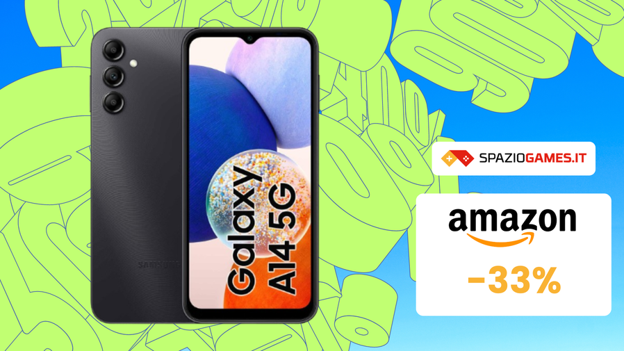 Immagine di CHE SCONTO! Samsung Galaxy A14 5G a SOLI 181€!