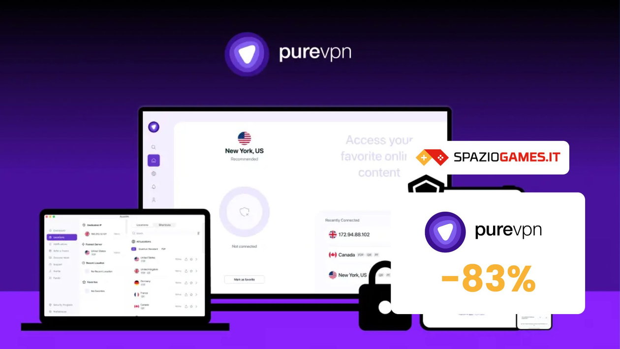 Immagine di Pure VPN: RISPARMIA oltre l'80% e ottieni una scatola misteriosa GRATIS!