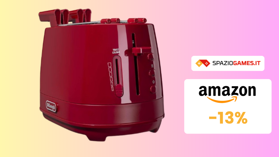 Immagine di Tostapane De'Longhi in OFFERTA a TEMPO su Amazon! 34€!