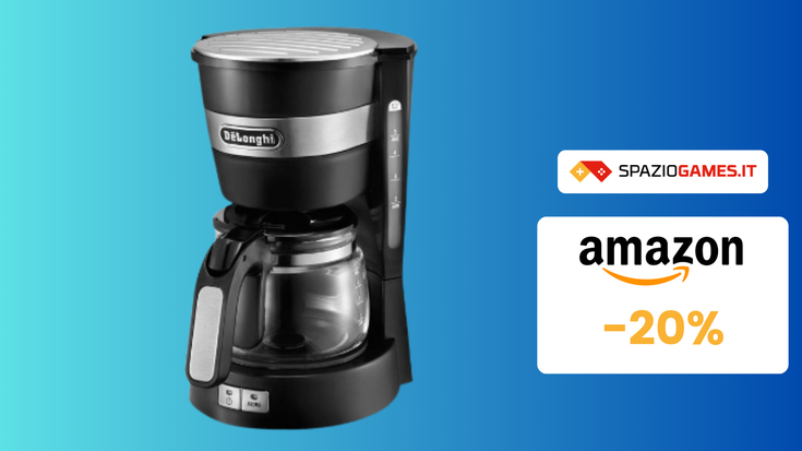 OFFERTA LAMPO: macchina per caffè americano De'Longhi a 45€!