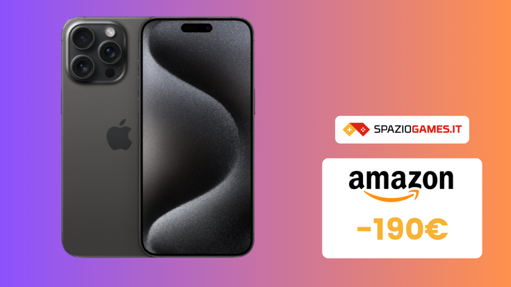 OFFERTA IMPERDIBILE! Apple iPhone 15 Pro Max a -13%!