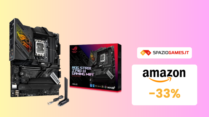 PREZZO TOP! 150€ di SCONTO sulla scheda madre Asus ROG