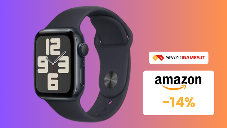 Immagine di Apple Watch SE 2a Gen in OFFERTA su Amazon a 249€!