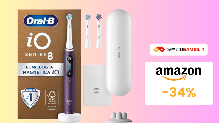 Spazzolino elettrico Oral-B in OFFERTA a TEMPO con SCONTO del 34%!