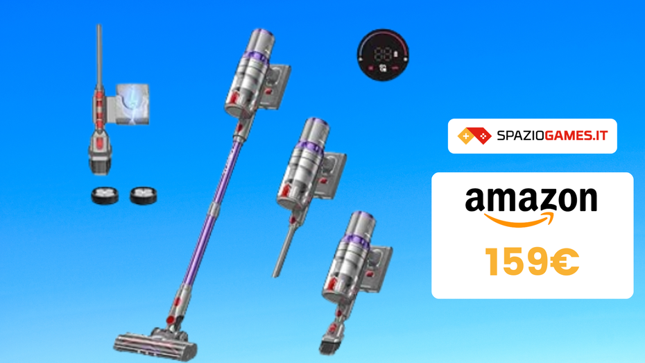 Immagine di COUPON e SCONTO su questo aspirapolvere senza fili!