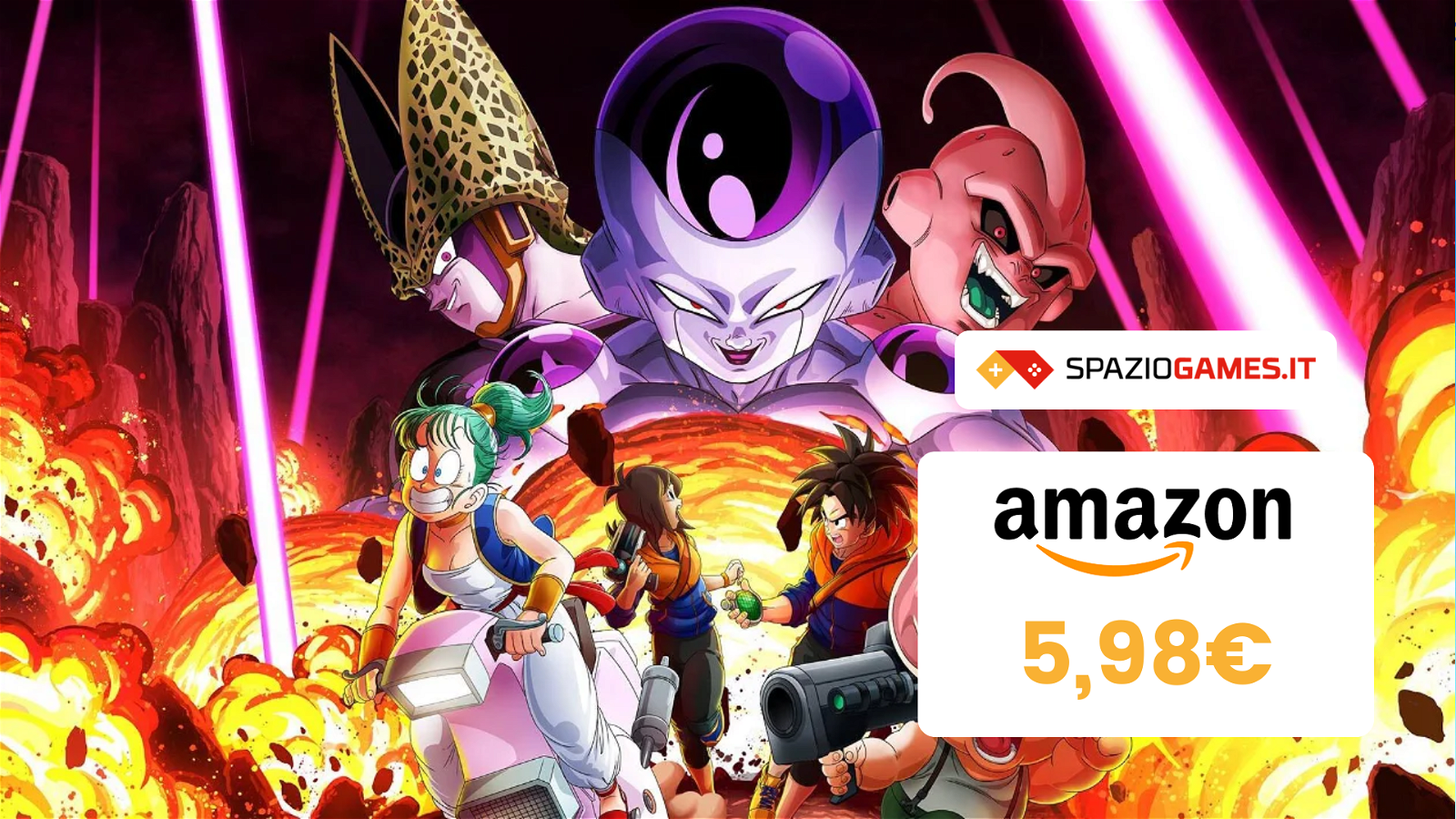 FOLLIA AMAZON! Dragon Ball: The Breakers a soli 5,98€ (-80%)