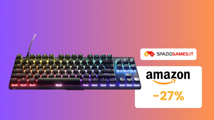 SPLENDIDA SteelSeries Apex 9 TKL, oggi scontata del 27%