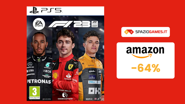 F1 23 per PS5 al PREZZO SHOCK di 29€! -64%!