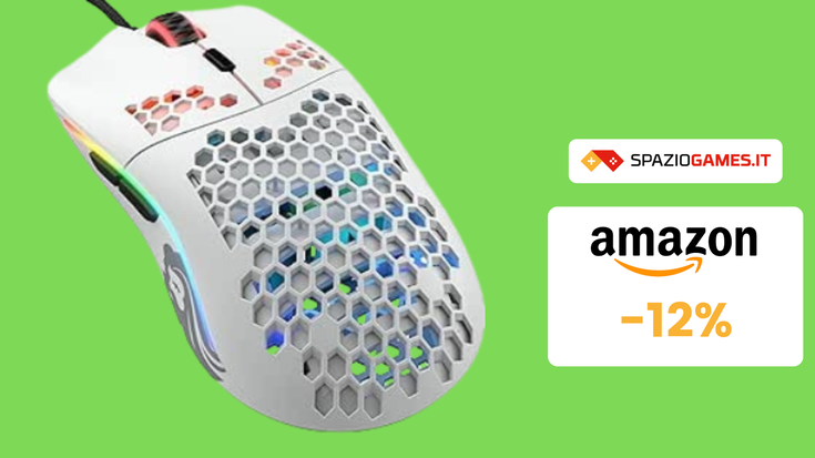 STUPENDO Mouse Glorious Gaming Model O in OFFERTA a TEMPO! 45€!