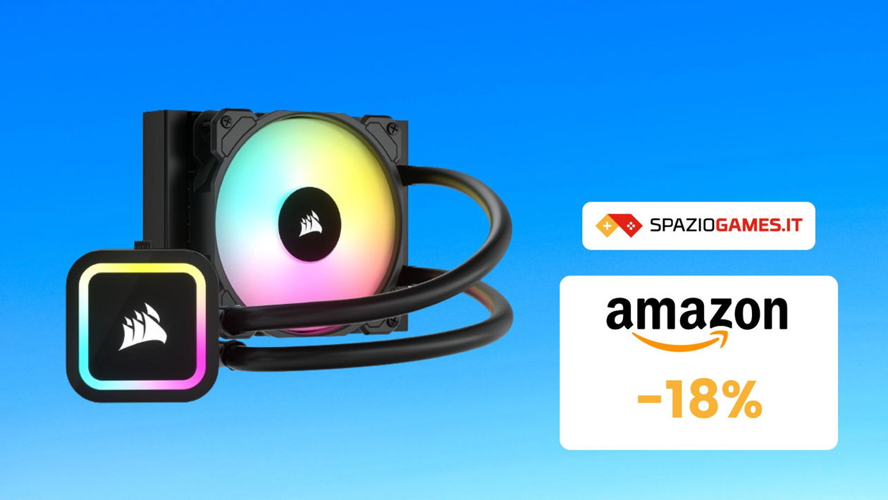 Immagine di Prezzo BOMBA sul sistema di raffreddamento AIO Corsair H60x RGB ELITE! (-18%)