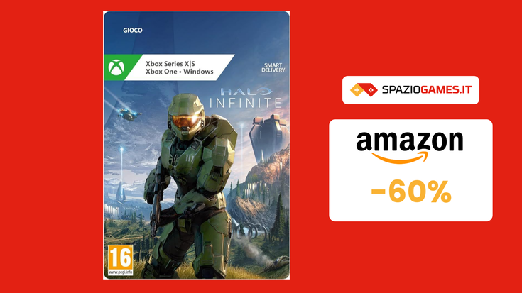 OFFERTA a TEMPO! Halo Infinite a 28€! SCONTO del 60%!