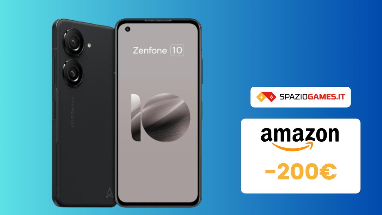 Immagine di MA CHE BOMBA! ASUS Zenfone 10 512GB SCONTATO di 200€!