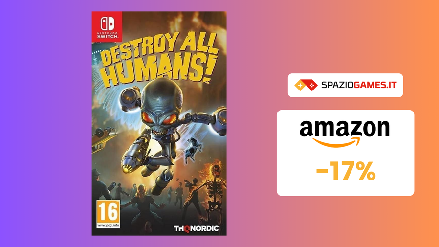 Immagine di Destroy All Humans! per Nintendo Switch ora a SOLI 33€!