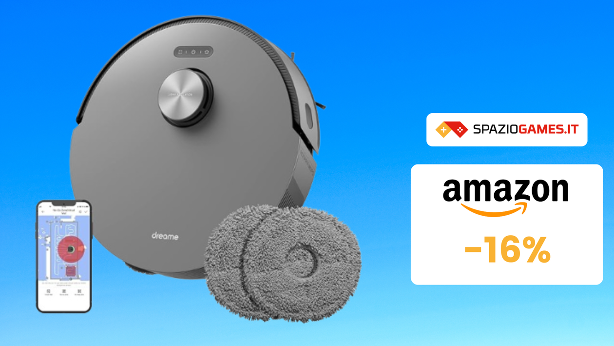 Immagine di Robot aspirapolvere e lavapavimenti Dreame in OFFERTA a TEMPO! 379€!