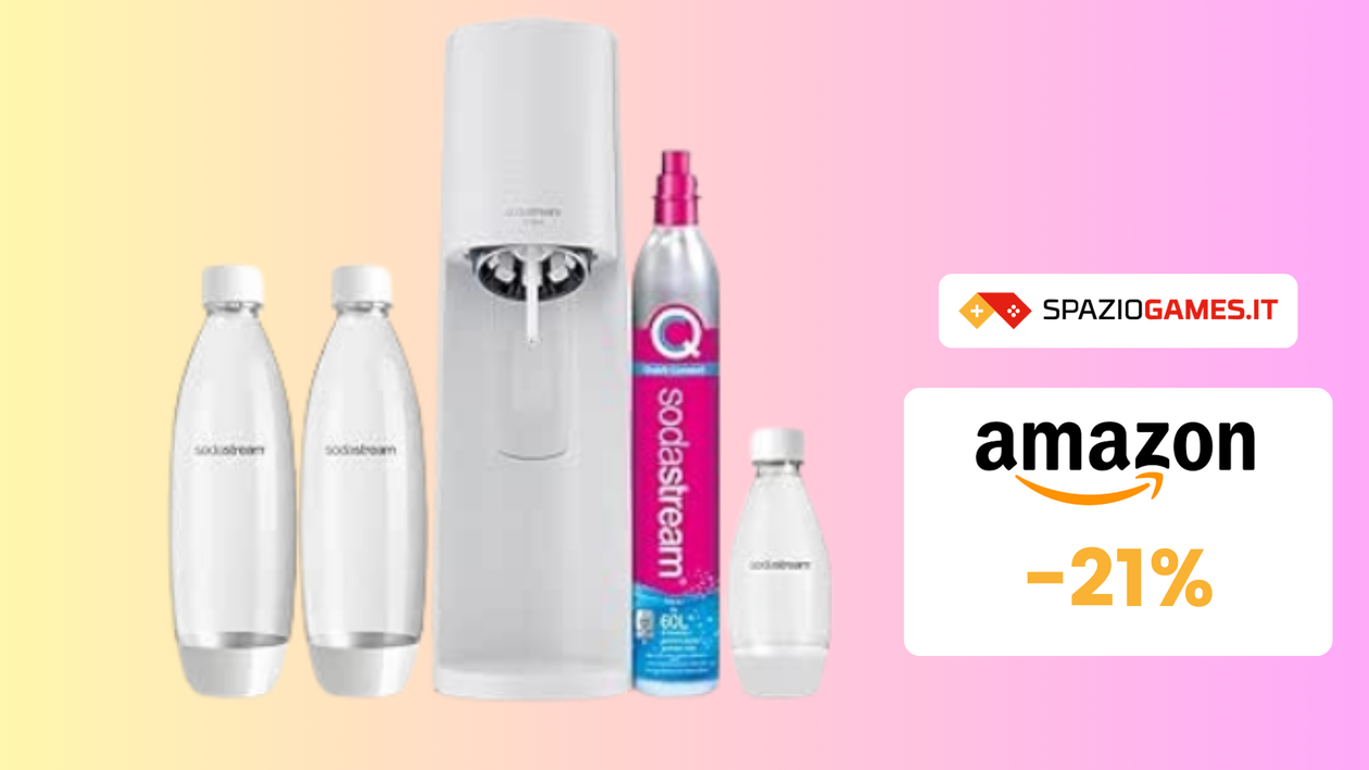 Immagine di SodaStream Megapack in OFFERTA a TEMPO su Amazon! 70€!