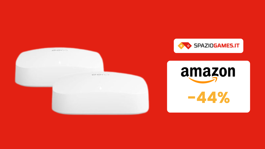 Immagine di Kit Wi-Fi 6 mesh Amazon a 250€! OFFERTA LAMPO!