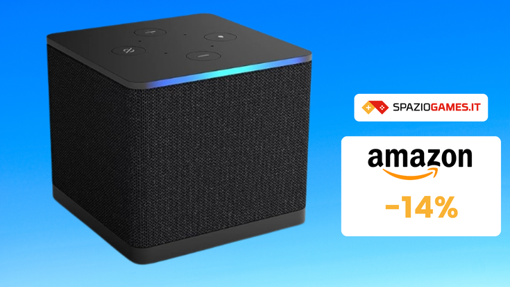 Amazon Fire TV Cube in OFFERTA oggi su Amazon! 137€!