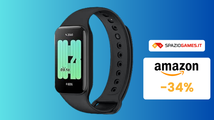 Xiaomi Redmi Smart Band 2 a SOLI 23€! SCONTO del 34%!