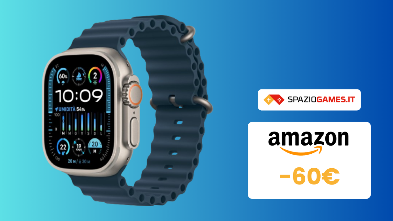 Immagine di SVENDITA TOTALE! Apple Watch Ultra 2 SCONTATO di 60€!