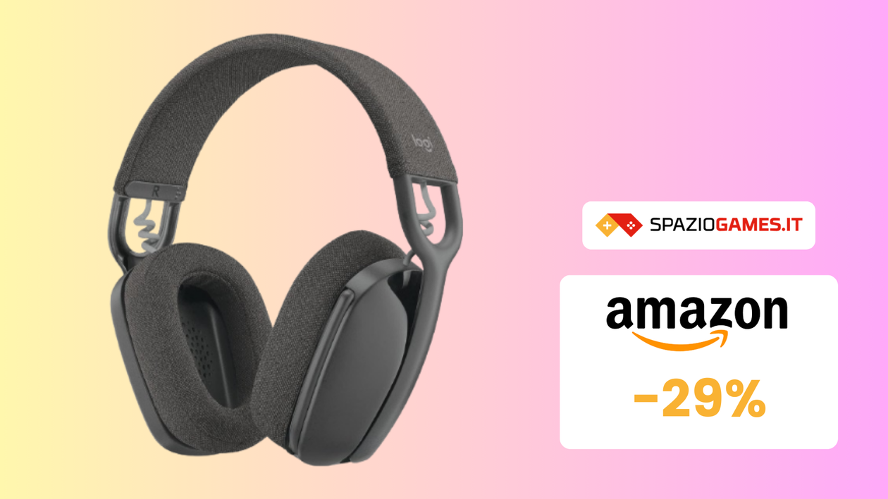 Immagine di WOW! Cuffie wireless Logitech Zone Vibe 125 SCONTATE del 29%