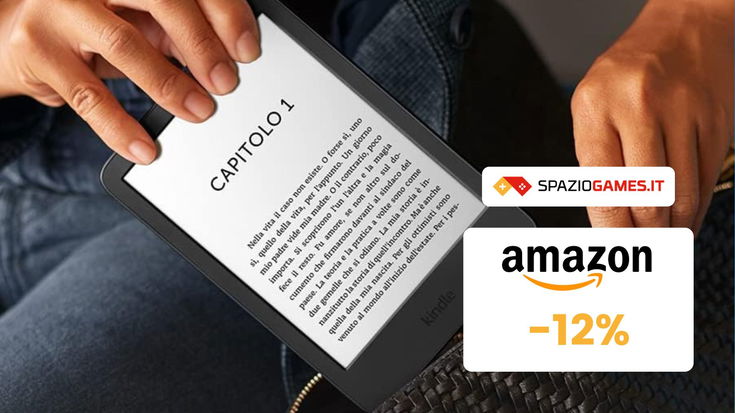 Amazon Kindle 2022 in OFFERTA! Lo paghi MENO DI 88€!