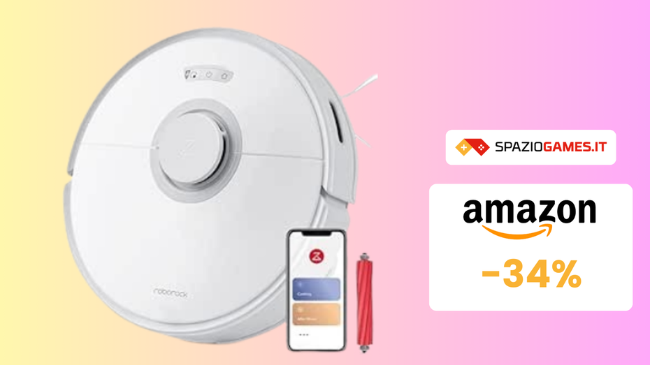 Immagine di Aspirapolvere lavapavimenti Roborock al PREZZO TOP di 329€! -34%!