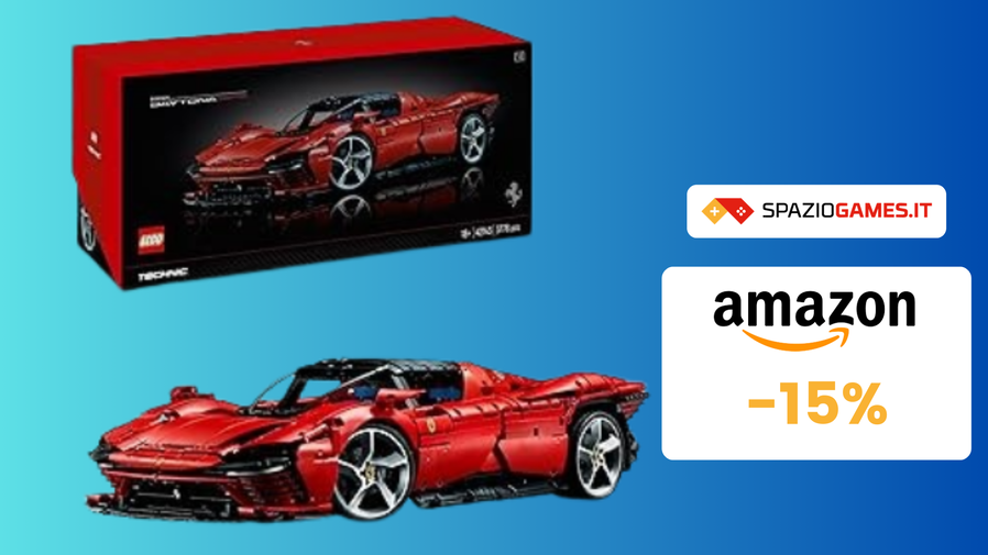 Immagine di Ferrari Daytona SP3 LEGO scontata su Amazon!  BELLISSIMA!