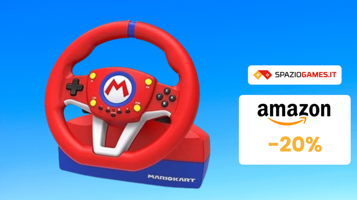 Volante Hori di Mario Kart a SOLI 56€! SCONTO del 20%!