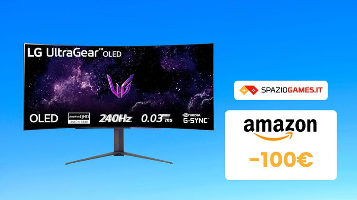 Monitor gaming LG 45GR95QE UltraGear in SCONTO! RISPARMI 100€!